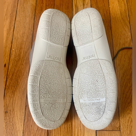 Hotter Dew Dark Stone Nubuck Leather Lace-Up Shoes - Size 10 - Picture 4 of 8